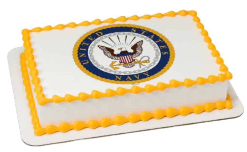 Navy Cake Example